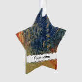 3色絵を描 オーナメント (正面)