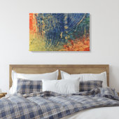 3色絵を描 キャンバスプリント (インサイチュ (寝室))