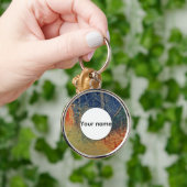 3色絵を描 キーホルダー (手)