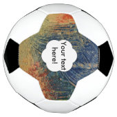 3色絵を描 サッカーボール (回転)