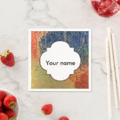 3色絵を描 スタンダードカクテルナプキン (インサイチュ)