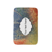 3色絵を描 バスマット (正面縦)