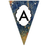 3色絵を描 バンティングフラッグ (第3の旗)