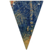 3色絵を描 バンティングフラッグ (第1の旗)