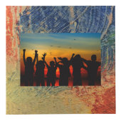 3色絵を描 フォトキューブ (正面)