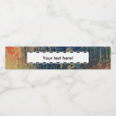 3色絵を描 ペットボトルラベル (シングルラベル)