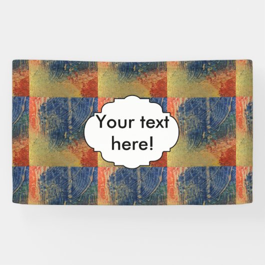 3色絵を描 横断幕 (横)