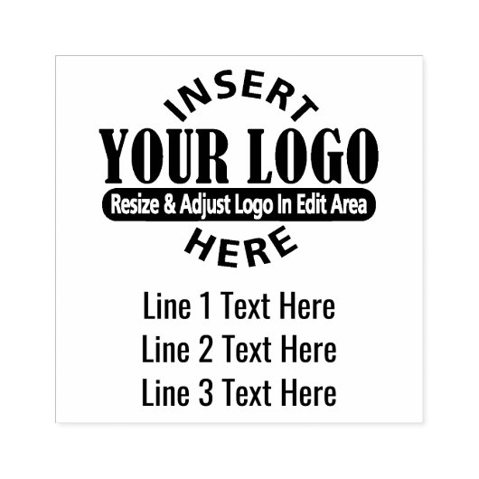 3行の文字住所 ラバースタンプ (インプリント)