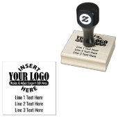 3行の文字住所 ラバースタンプ (押印)