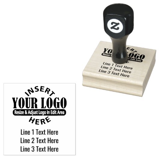 3行の文字住所 ラバースタンプ (押印)