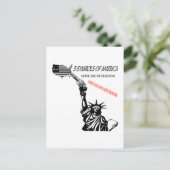 3記号（白） ポストカード (スタンド正面)