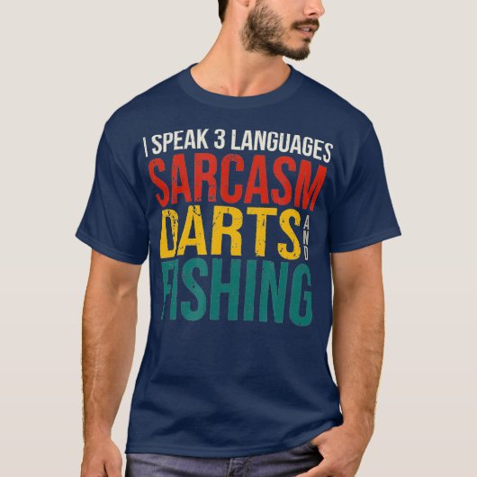 3話言語Iimm Darts狩りDart Tシャツ (正面)