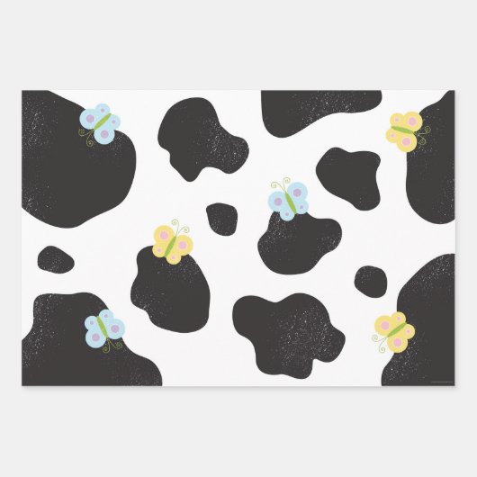 3誕生日パーティーのファームの友人セット ラッピングペーパーシート (正面3)