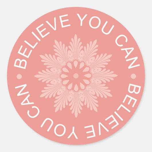 3語の引用文信じが可能 ラウンドシール (正面)