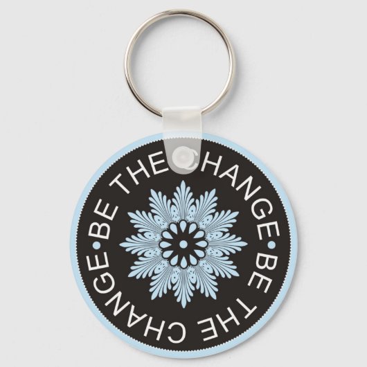 3語の引用文~が変化する~ キーホルダー (正面)