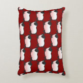 3豚ユーモアのある年2019色アクセントPを選択 アクセントクッション (正面(垂直))