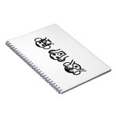 3賢いサル絵文字 ノートブック (右側)