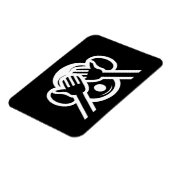 3賢猿(みざる)みざる(見ざる) NO EVIL絵文字 マグネット (左側)