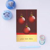 3赤オーナメント チラシ (シングル)