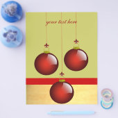 3赤オーナメント チラシ (シングル)