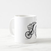 3輪自転車 コーヒーマグカップ (正面左)