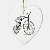 3輪自転車 セラミックオーナメント (左)