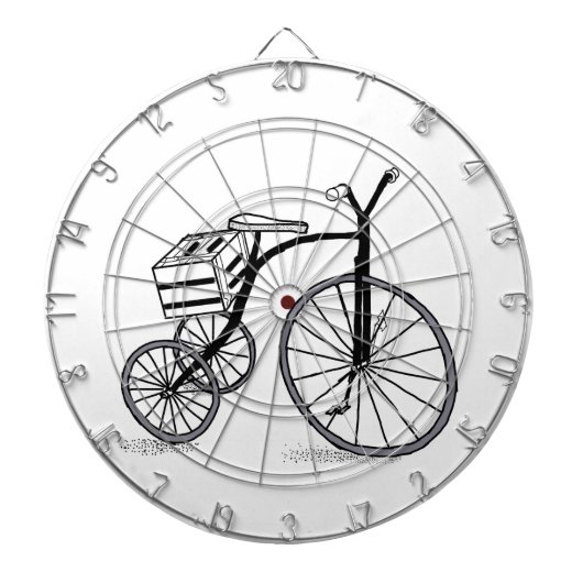 3輪自転車 ダーツボード (正面)