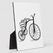 3輪自転車 フォトプラーク (側面)