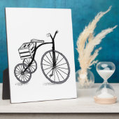 3輪自転車 フォトプラーク (側面)