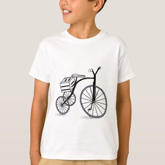 3輪自転車 Tシャツ (正面)