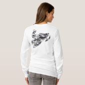 3迷彩グレーソリ Tシャツ (裏面フル)