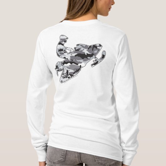 3迷彩グレーソリ Tシャツ (裏面)