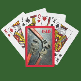 3連の赤い取り巻きレンチ トランプ