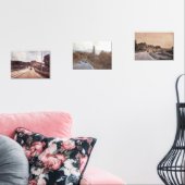 3道路水色プリントセット (リビング)