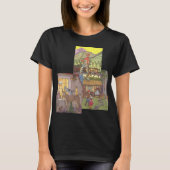 3違うヴィンテージクラシックおとぎ話byハウマン tシャツ (正面)