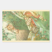 3違うヴィンテージ童話 ラッピングペーパーシート (正面2)