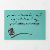 3重折り招待状(エンジニアリング) 三つ折り招待状 (カバー)