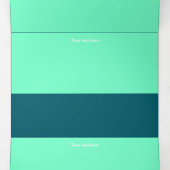 3重文字折りプログラム 三つ折りプログラム (内部中)