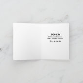 3野生おもしろいのアヒル折りグリーティングカード カード (内部)