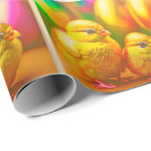 3金ゴールドリトルイースターチックコレクション ラッピングペーパー (ロールコーナー)