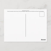 3隻の船がやってきた ポストカード (裏面)