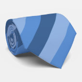 3青くストライプのなタイ ネクタイ (ロール)