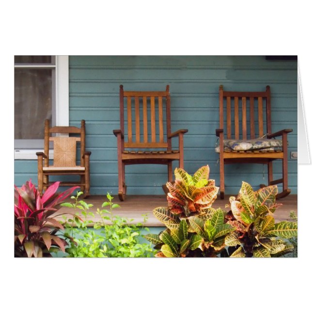 3頭のくまカード (正面横)