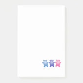 3頭のくま ポストイット (正面)