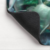 3頭のイルカの芸術のマウスパッド マウスパッド (コーナー)