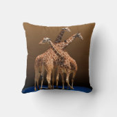 3頭のキリン クッション (裏面)