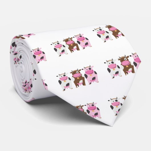 3頭の牛 ネクタイ (ロール)