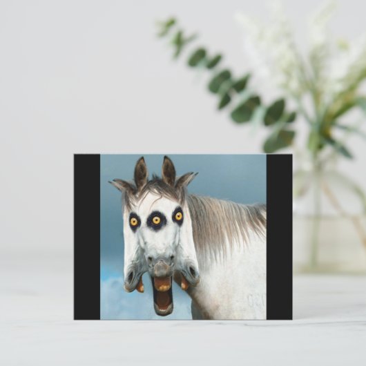 3頭の馬 ポストカード (スタンド正面)