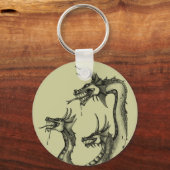 3頭HYDRAデザイン キーホルダー (正面)