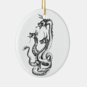 3頭HYDRAデザイン セラミックオーナメント (右)